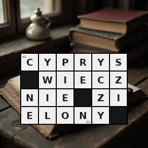 Hasło krzyżówkowe cyprys włoski - cyprys wiecznie zielony – rozwiązanie, synonimy, podpowiedzi i definicje krzyżówkowe